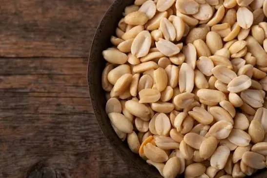 Blanch Peanuts